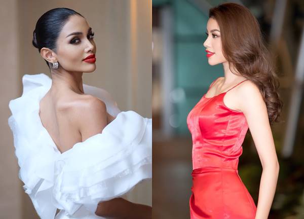 Ứng viên Miss Universe Thái Lan nhìn y hệt Phạm Hương, Phương Nhi lo sốt vó vì gà chiến MI lộ diện