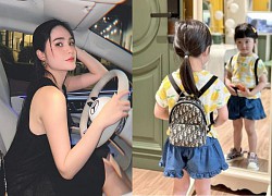 Doan Di Bang spent a huge 50 million to buy backpacks for her daughter to enter kindergarten, fans directly criticized: Show off, ridiculous!