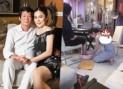 Phuong Le was mocked as a 'small tam', kneeling to wash the feet of a rich husband while teaching the life of athlete Kim Son