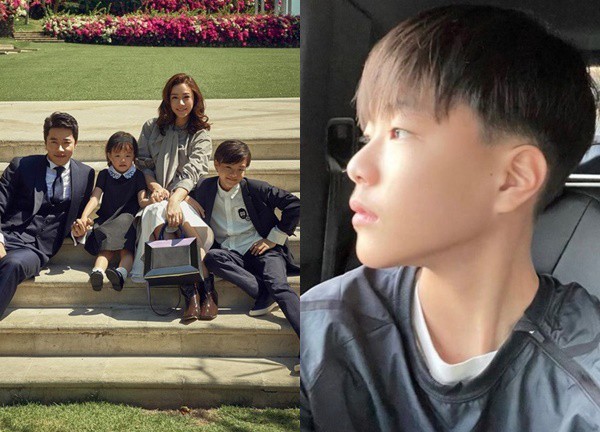 Quý tử 14 tuổi nhà Kwon Sang Woo và Á hậu "dâu hụt" Samsung gây sốt: Đã cao 1m8 còn có visual không kém idol Kpop