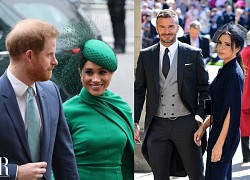 The Beckhams were angry and frankly "faced" the royal couple - Harry and Meghan