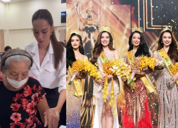 Top 5 Miss Grand VN 2023 vừa đăng quang đã có động thái gây choáng, HH Lê Hoàng Phương nhận 10 điểm