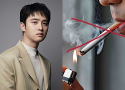 D.O (EXO) gây tranh cãi khi vô tư phà khói thuốc ở phòng chờ, sai lầm năm xưa vẫn không thay đổi?