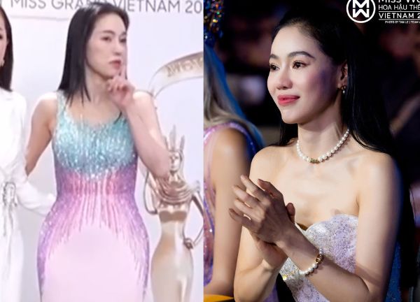 CEO chủ quản Ý Nhi lộ khoảnh khắc sợ 'tái mặt' trên thảm đỏ sau loạt drama, ngăn MC gọi là 'dì Dung'