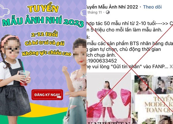 Muốn con làm người mẫu, phụ huynh mất trắng hơn 700 triệu đồng vì chiêu trò "tuyển mẫu nhí"