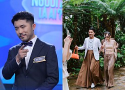 Xuan Hinh's son-in-law, wearing a skirt and high heels, responded when he was told "not talented", making a noise to attract attention