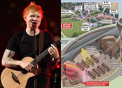 Ed Sheeran (Shape Of You) "scared of death" - builds his own crypt in his own home, but "freezes" when he knows the reason