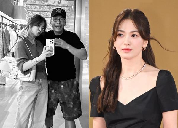 Song Hye Kyo công khai ôm áp trai lạ, gia thế ăn đứt Song Joong Ki, bị khui bí mật liên quan nửa kia