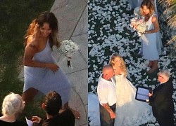 Miley Cyrus worked as a bridesmaid at her mother's wedding and the "Prison Break" actor, her attitude to her stepfather caught the attention