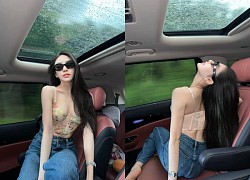 Hotgirl Linh Trương lộ diện mạo đời thường hậu tin đồn đi tour, clip cưỡi ngựa trên siêu xe gây sốc