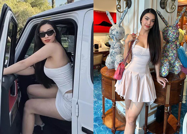 Á hậu Vbiz gây choáng vì cuộc sống "chanh xả": Khoe dáng bên xe sang G63 hơn chục tỷ, mua sắm đồ hiệu đắt đỏ
