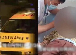 Ambulance takes son to hospital, expects "death turn" to make daughter go forever