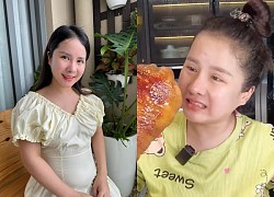 Pregnant lady Nhan Vlog still makes mukbang clips, eats and drinks freely, responds when her unborn child is cursed