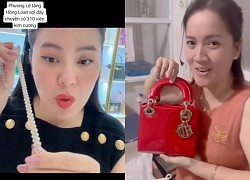 Vu Linh's daughter and adopted son were given 300 million in cash, diamonds and bags by Miss Phuong Le