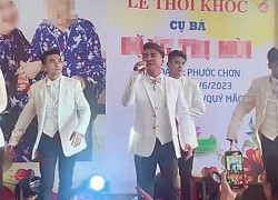 Dam Vinh Hung "out of time" had to go to the ceremony to stop crying for 100 days to make money, dancing to make fans "dizzy"