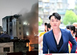 Actor Trong Lan regretted witnessing the mini-apartment fire without daring to run in to save him