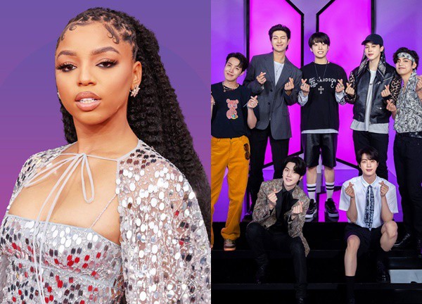 Chloe Bailey publicly said she loves BTS very much, constantly praising the 7 HYBE boys for this!