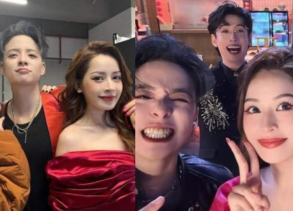 Cbiz was in an uproar because of a series of behind-the-scenes photos of Chi Pu being released, the attitude towards Amber caused a fever