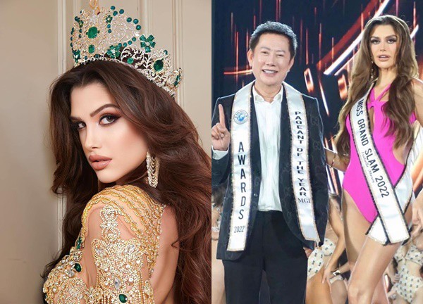 Cựu Miss Grand 2022 vừa kết thúc nhiệm kì, Mr. Nawat đã rút bản quyền, fan la ó