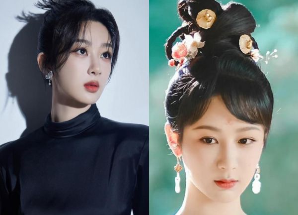 The A-list star Yang Zi also couldn't match his birth mother's beauty