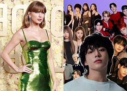 Taylor Swift "một mình một ngựa" đánh bại loạt sao Kpop, Jung Kook gây bất ngờ