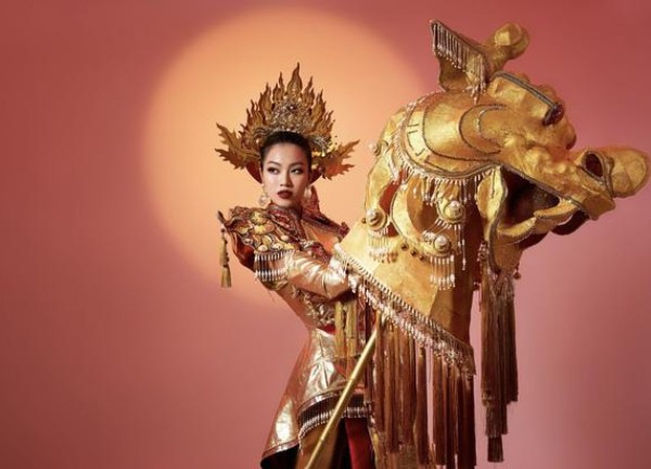 Trang phục lấy cảm hứng từ linh vật Nghê sẽ trình diễn tại đấu trường nhan sắc quốc tế