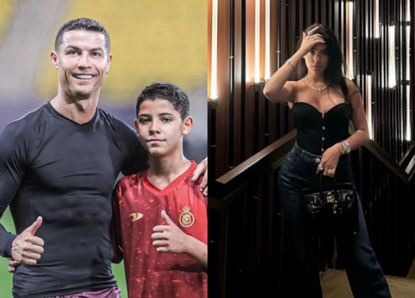 Con trai Ronaldo gây sốt với cú sút thần sầu, mẹ kế flex trang sức trăm tỷ