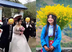 Photos of Phung Phinh Ha Giang getting married, the young man revealed surprising information