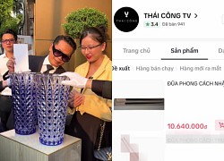 Thái Công trưng bày bình hoa nửa tỷ ở vỉa hè, đôi đũa 10 triệu đã có đối thủ