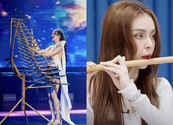 Huong Ly continuously showed off clips of her 'top-notch' piano playing, and the audience asked MLee to play the flute