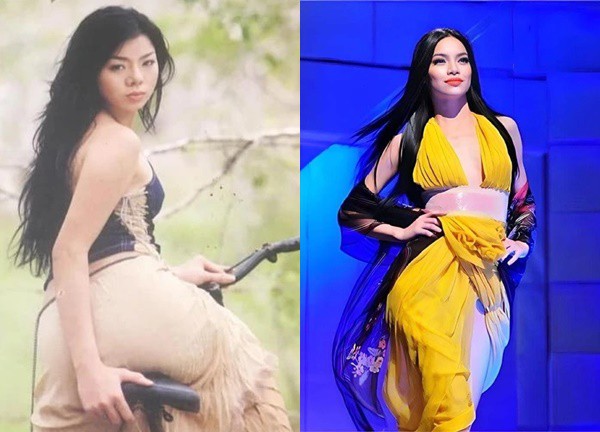 Le Quyen and her "best friend" Ho Ngoc Ha were photographed at the age of 23, who has more temperament?