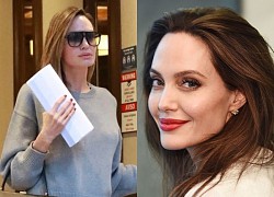 Angelina Jolie secretly met her boyfriend with her child and was caught visiting her lover's house?