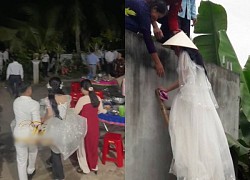 The mystery of the wedding procession at midnight, the bride's feet do not touch the ground, some people have to go through the back door