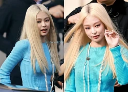 Jennie appeared "slashing": Platinum hair caused a storm, blushing with extremely short pants