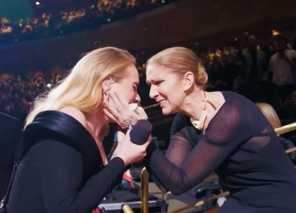 Adele và Celine Dion gây 'bão mạng' với khoảnh khắc xúc động