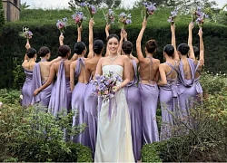 Miss Khanh Van's wedding photos revealed, hiding 10 super hot legs, dazzling bridesmaids