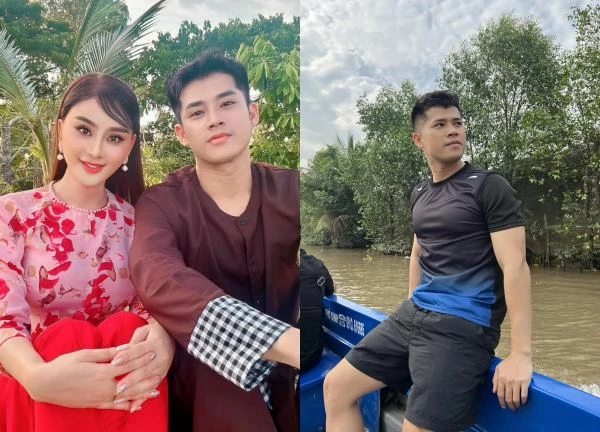 Lam Khanh Chi shows off her new boyfriend: Extremely handsome, great body