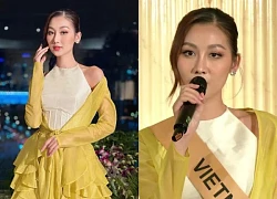 Miss Grand 2024: Que Anh makes fans "embarrassed" before the music disaster