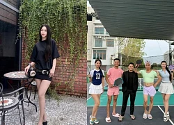 Quang Linh Vlog plays pickleball with 2 girls as beautiful as Thuy Tien