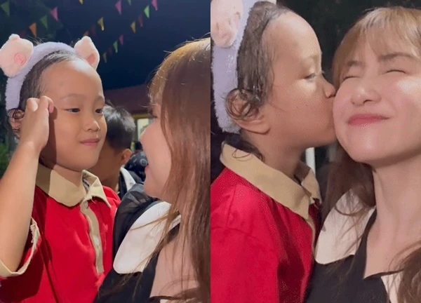 Hòa Minzy gặp bé gái mất 5 người thân ở Làng Nủ: "Tôi không xưng hô là mẹ vì..."
