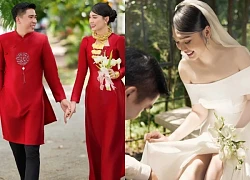 TikToker stunned with gold-plated wedding photos, successfully started a business thanks to getting married