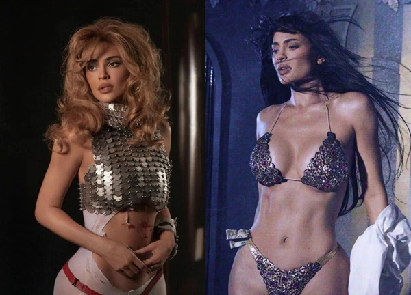 Kylie Jenner khỏa thân, đầu tư loạt tạo hình nóng bỏng dịp Halloween