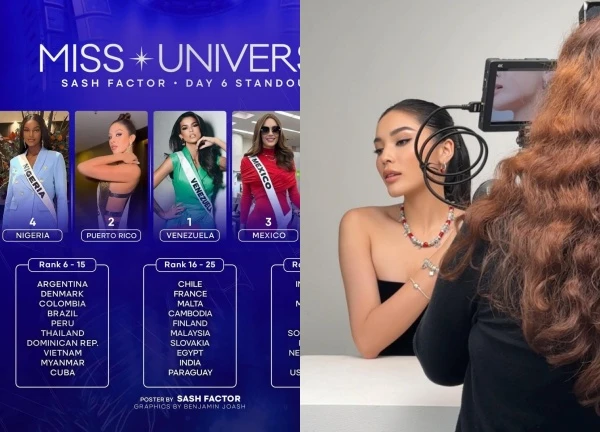 Miss Universe gave Ky Duyen a favor for the first time, and the big man immediately broke the group