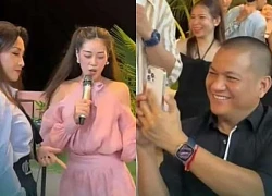 HH Khanh Van "stirred" at Ha Tri Quang's wedding, her husband revealed his melancholy actions with his wife