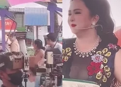 Fans of Thich Minh Tue flooded Dai Nam to cause chaos, Ms. Phuong Hang chased them away.