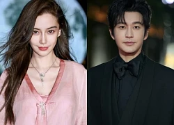 Angelababy is skinny, trying to act like she's okay when Huang Xiaoming becomes a father for the second time?