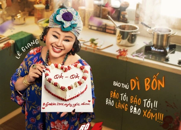 'Bộ tứ báo thủ' tung poster 'báo màu mè' Lê Giang