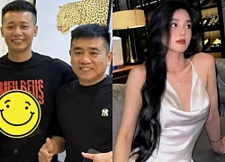 Photos of Tien Nguyen and the "fairy" who was just carried were leaked, Quang Linh said something surprising