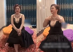 Ms. Phuong Hang flaunts her voluptuous body, wears eye-catching clothes to show off diamonds