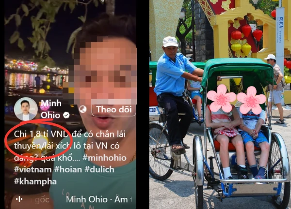 The case of spending 1.8 billion on cyclo riding and boat rowing in Hoi An: Police reveal shocking 'hidden side'?